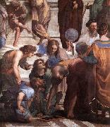 RAFFAELLO Sanzio The School of Athens oil painting